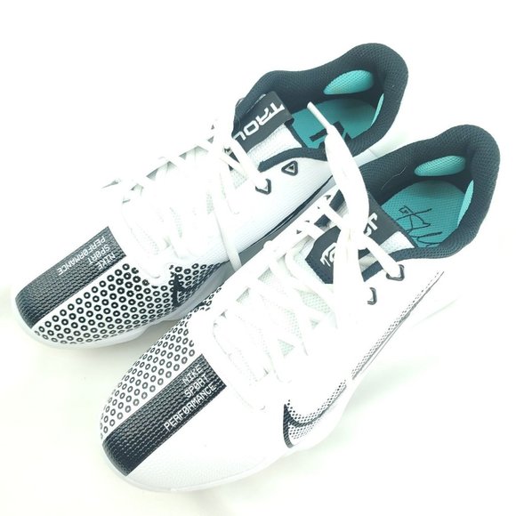 Nike Mens Force Zoom Trout 7 Pro CQ7224-101 White Lace Up Baseball Cleats Sz 8.5 main image 11